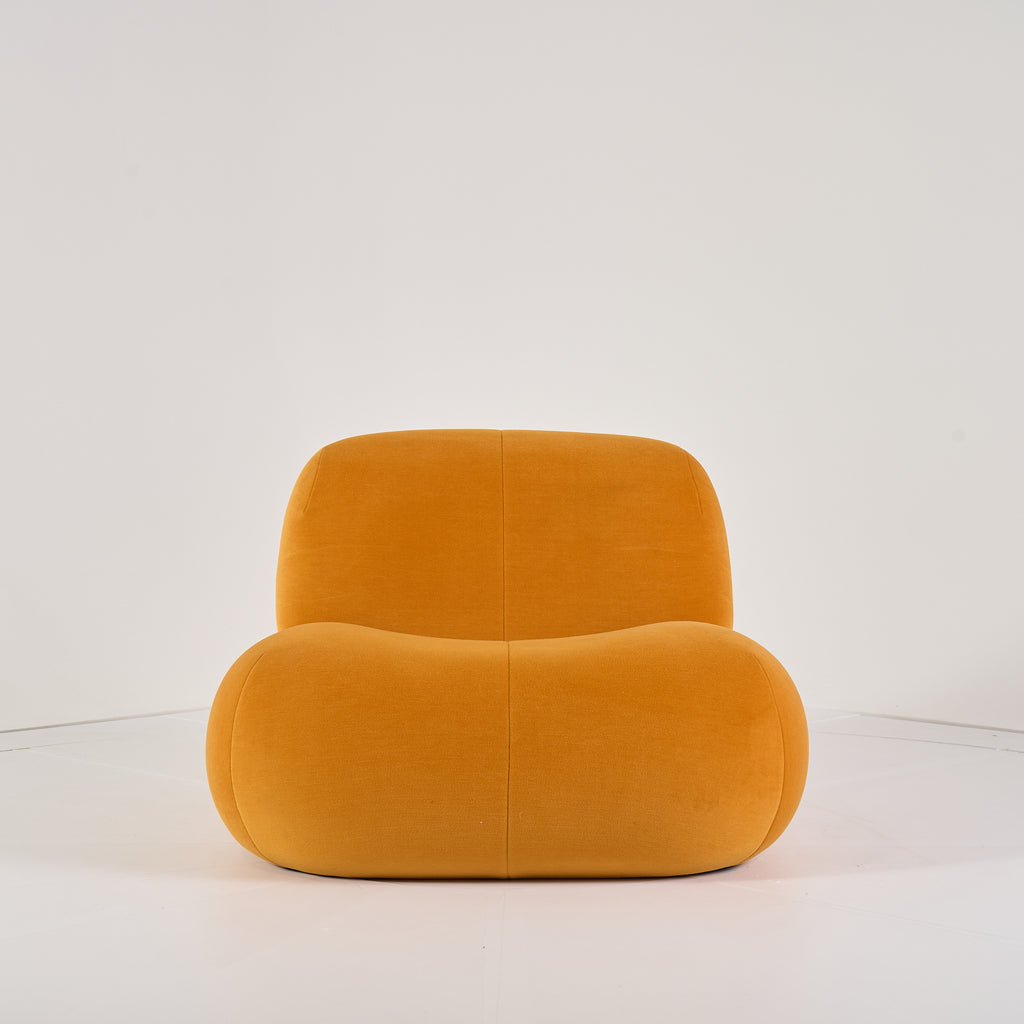 Pukka Armchair by Ligne Roset in Gentle Apricot | Floor Sample – Very Good | Shop Now | MO-LIR-18030100-1245-Hero Image-5
