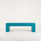 Vignelli Bench 60" by Heller in Medium / Turquoise | Floor Sample – Very Good | Shop Now | MO-HLR-1034_28-1362-Hero Image-1