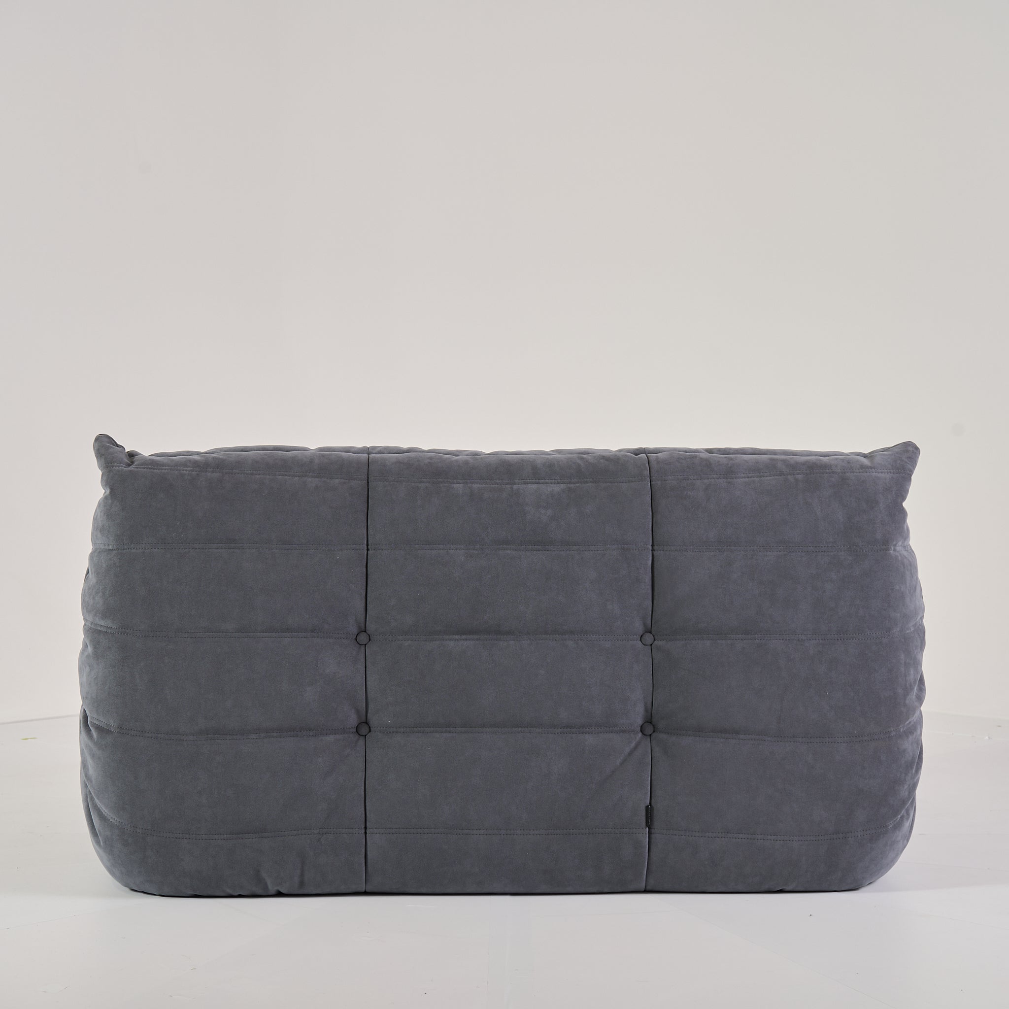 Togo Loveseat by Ligne Roset in Alcantara Chic | Floor Sample – Very Good | Shop Now | MO-LIR-15720004-1184-Hero Image-4