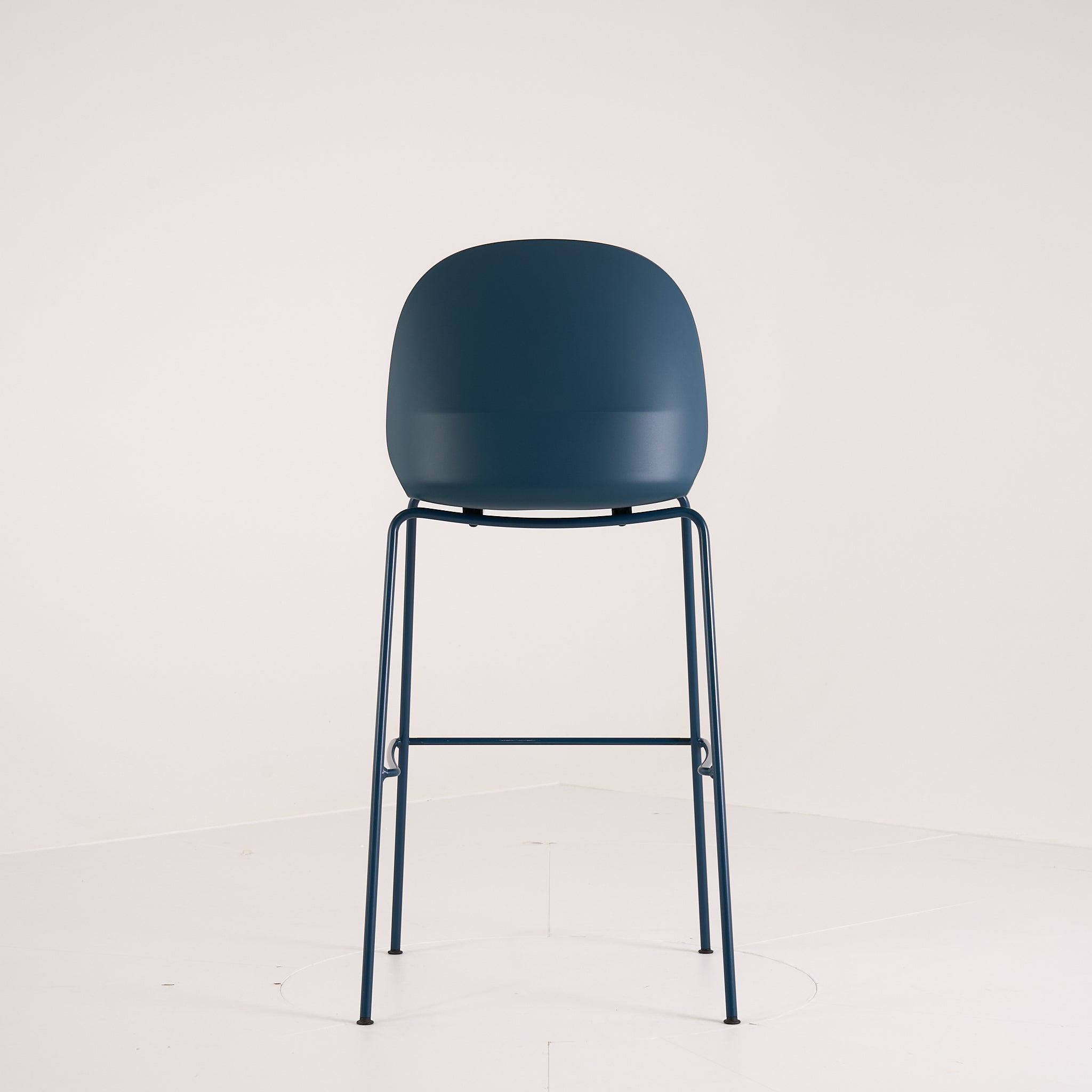 Recycle Barstool by Fritz Hansen in Dark Blue  / Dark Blue  | Project Piece – As-Is | Shop Now | MO-FHA-N02_50-126-Hero Image-1