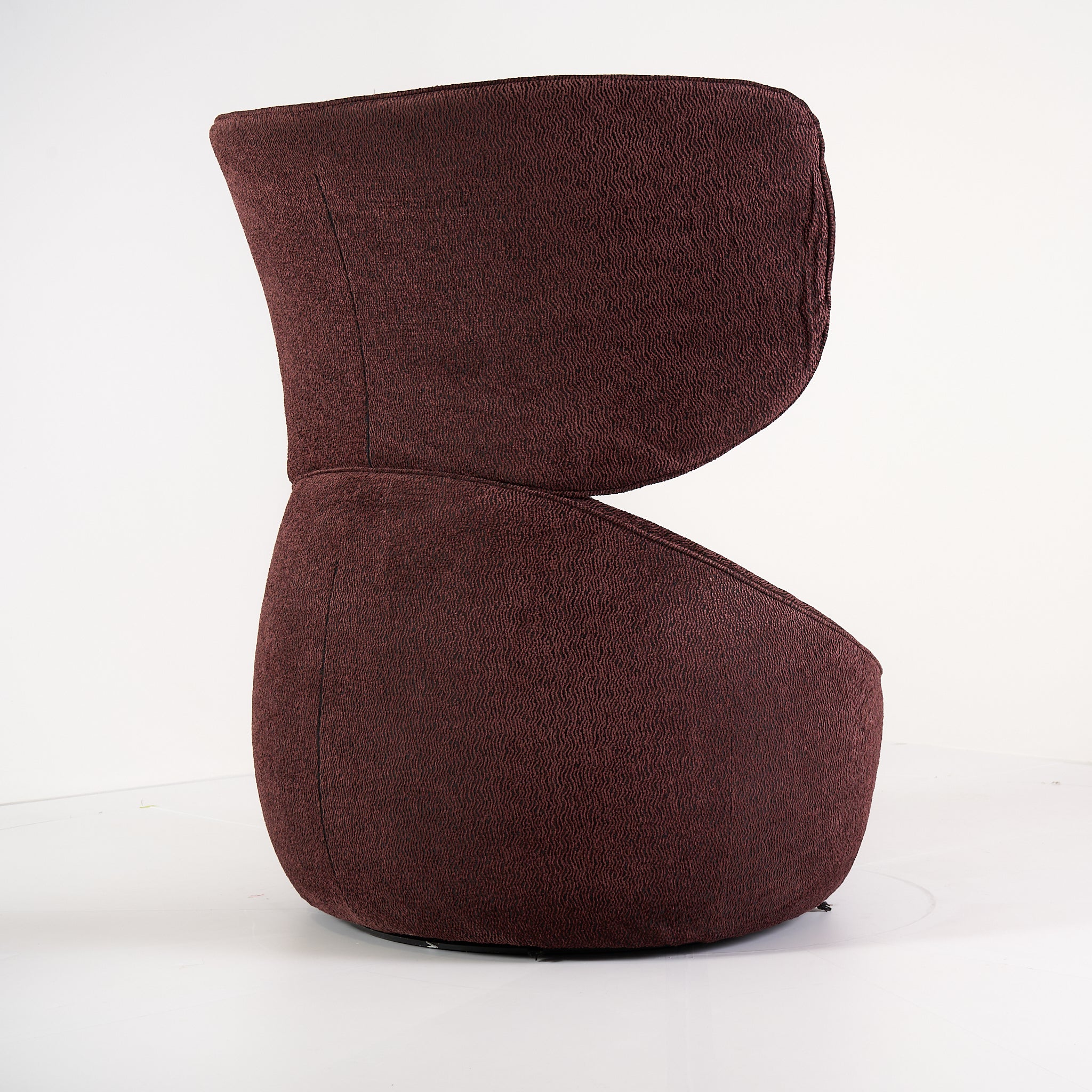 Hana Armchair Wingback by Moooi in Calligraphy Bird / Jacquard Plum | Gently Used – Good | Shop Now | MO-MOO-8718282751986-167-Hero Image-6