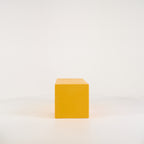 Vignelli Bench by Heller in Small / Yellow | Floor Sample – Very Good | Shop Now | MO-HLR-1035_08-1349-Hero Image-3