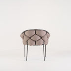 Serpentine Chair with Arms by Ligne Roset in Outdoor, Taupe Fabric | Gently Used – Good | Shop Now | MO-LIR-10262094-1166-Hero Image-1