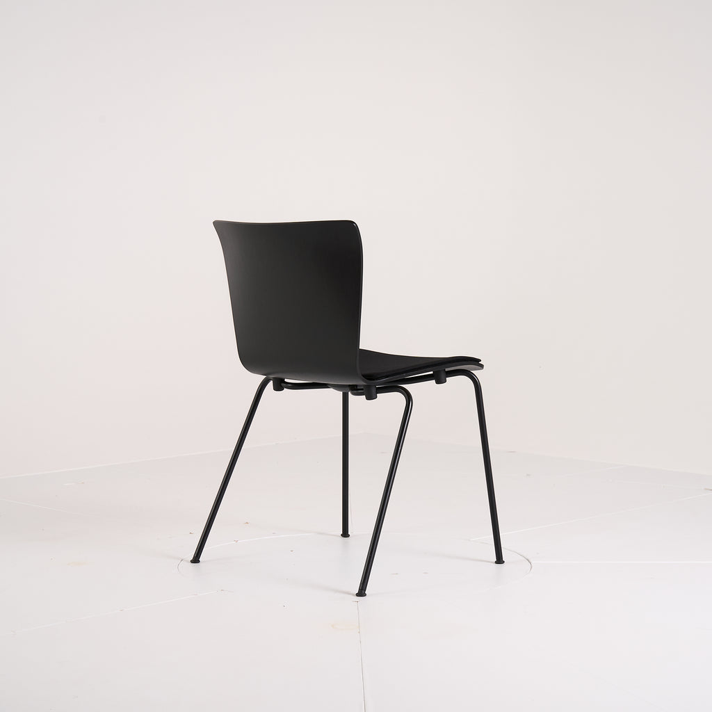 Vico Duo Chair by Fritz Hansen in Black Ash / Black | Floor Sample – Very Good | Shop Now | MO-FHA-VM110-84-Hero Image-7