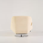 Manarola Swivelling Armchair by Ligne Roset in Alcantara Eggshell | Project Piece – As-Is | Shop Now | MO-LIR-14090200-1198-Hero Image-5
