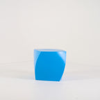 Gehry Left Twist Cube by Heller in Blue | Gently Used – Good | Shop Now | MO-HLR-1016_05-1395-Hero Image-3