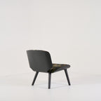 Nut Lounge by Moooi in Menagerie of Extinct Animals Velvet Raven, Black | Well Loved – Fair | Shop Now | MO-MOO-8718282746067-158-Hero Image-6