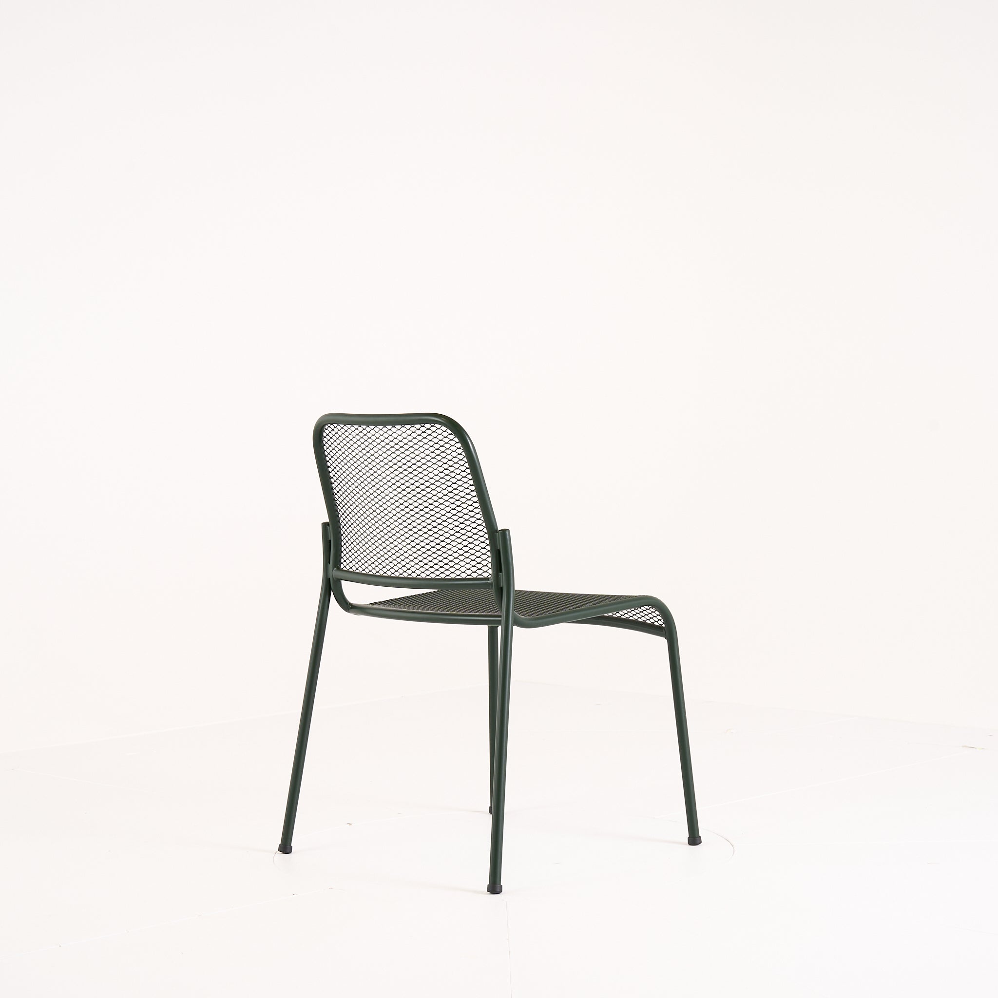 Mira Chair by Fritz Hansen in Steel/Hunter Green | Floor Sample – Very Good | Shop Now | MO-FHA-1395002-98-Hero Image-4