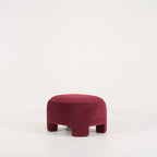 Taru Ottoman by Ligne Roset in Gentle Bordeaux | Floor Sample – Very Good | Shop Now | MO-LIR-14300300-1216-Hero Image-4