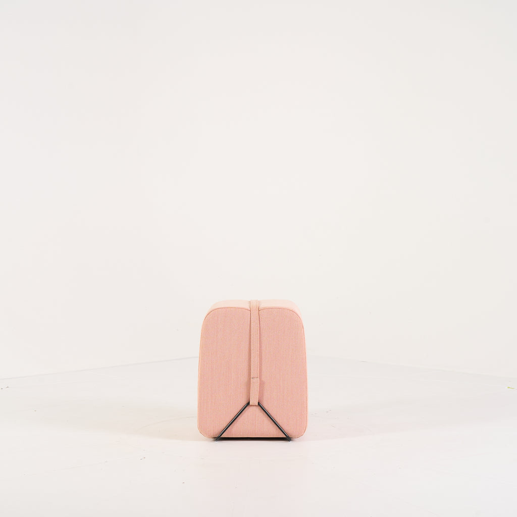 Mobidec Ottoman by Ligne Roset in Steelcut Trio Grenade | Pristine | Shop Now | MO-LIR-10261105-1174-Hero Image-6