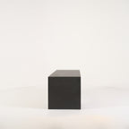 Vignelli Bench by Heller in Medium / Dark Grey | Floor Sample – Very Good | Shop Now | MO-HLR-1034_12-1358-Hero Image-3
