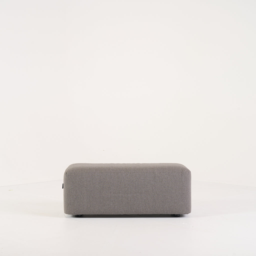 Confluences Footstool by Ligne Roset in Sunbrella Heritage Granit | Floor Sample – Very Good | Shop Now | MO-LIR-14124200-1202-Hero Image-1