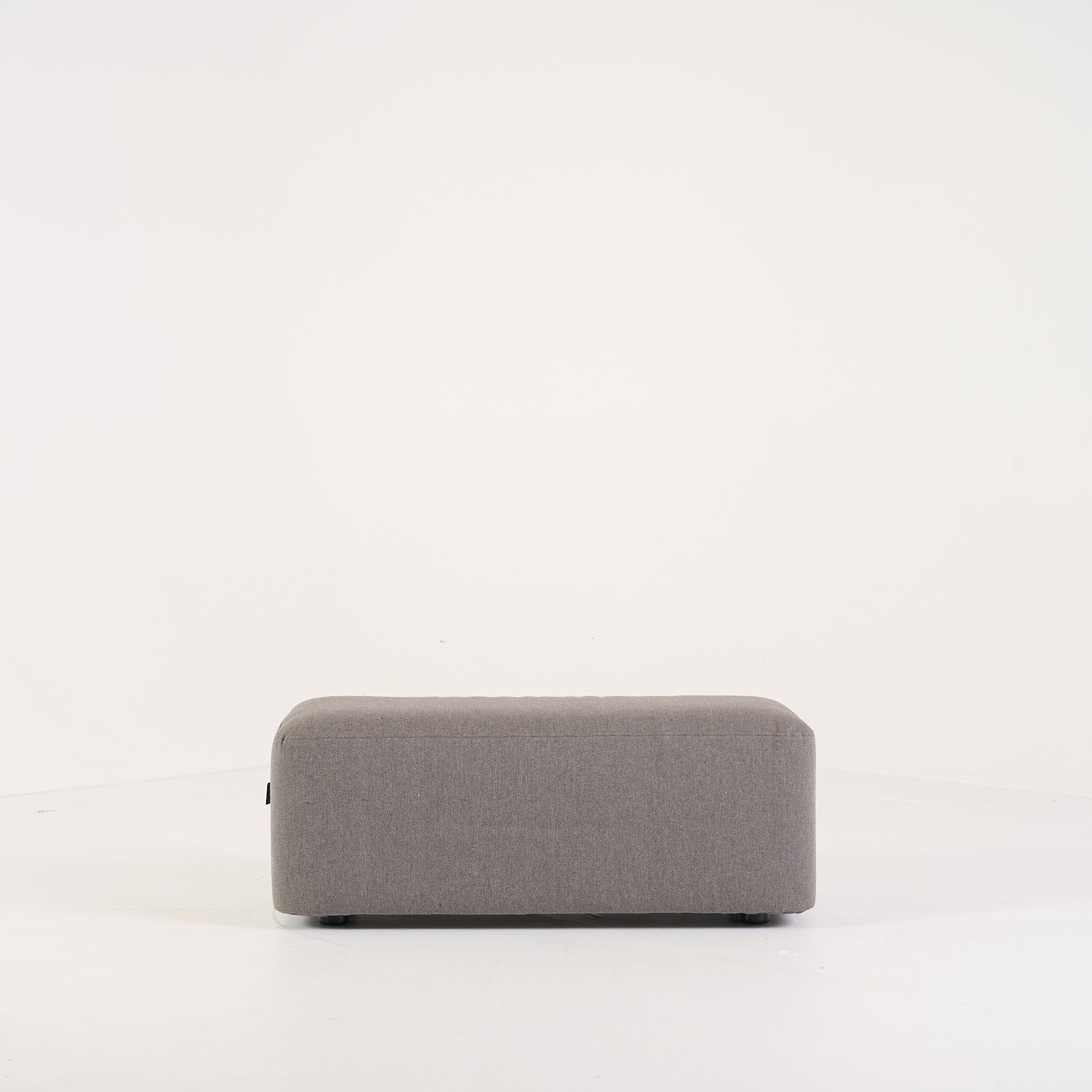 Confluences Footstool by Ligne Roset in Sunbrella Heritage Granit | Floor Sample – Very Good | Shop Now | MO-LIR-14124200-1202-Hero Image-1