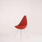 Drop Chair by Fritz Hansen in Tonica 531  / Chrome | Floor Sample – Very Good | Shop Now | MO-FHA-3110-26-Hero Image-7