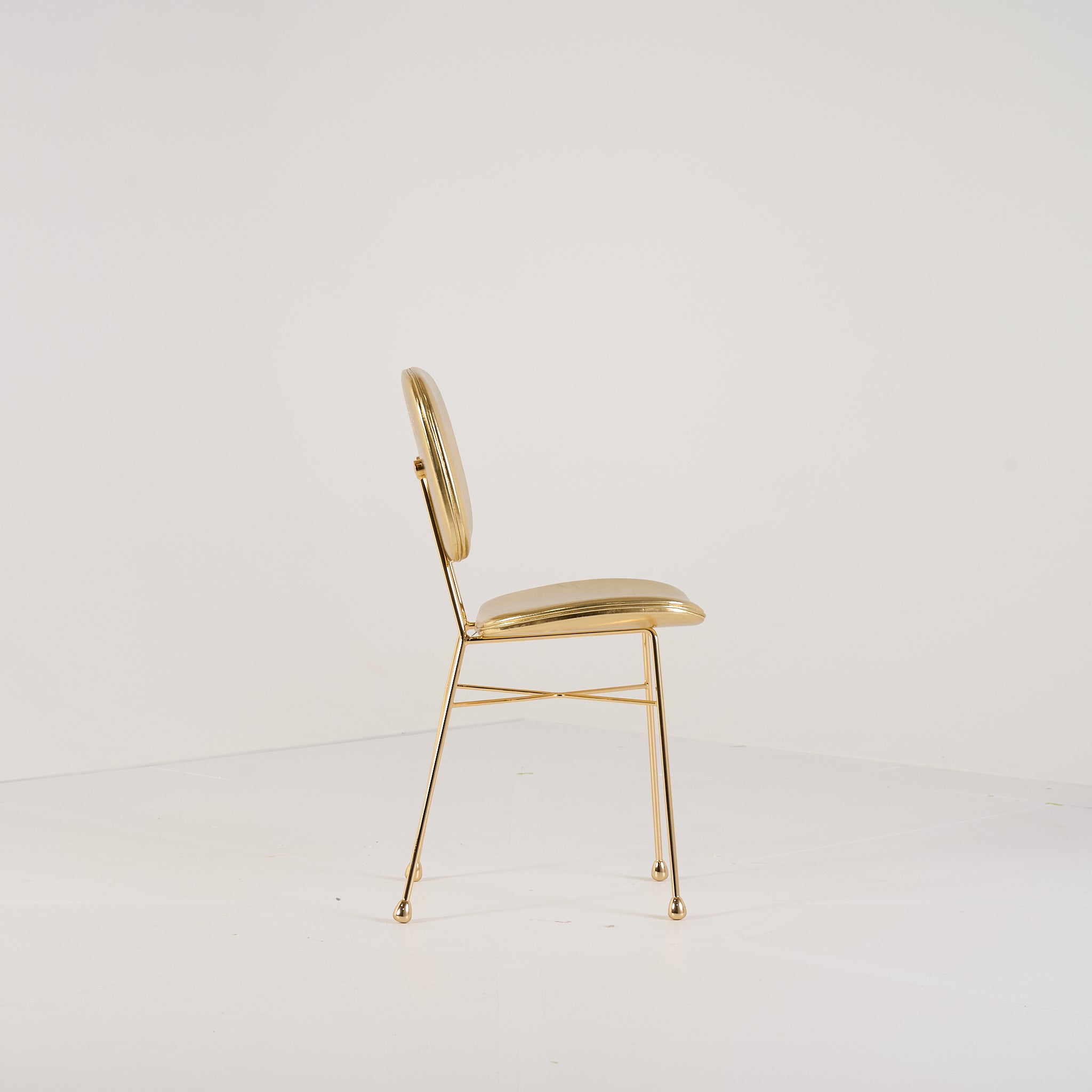 The Golden Chair by Moooi in The Golden Chair | Well Loved – Fair | Shop Now | MO-MOO-8718282340142-145-Hero Image-2