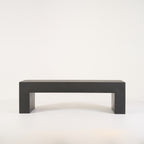 Vignelli Bench by Heller in Medium / Dark Grey | Floor Sample – Very Good | Shop Now | MO-HLR-1034_12-1358-Hero Image-2