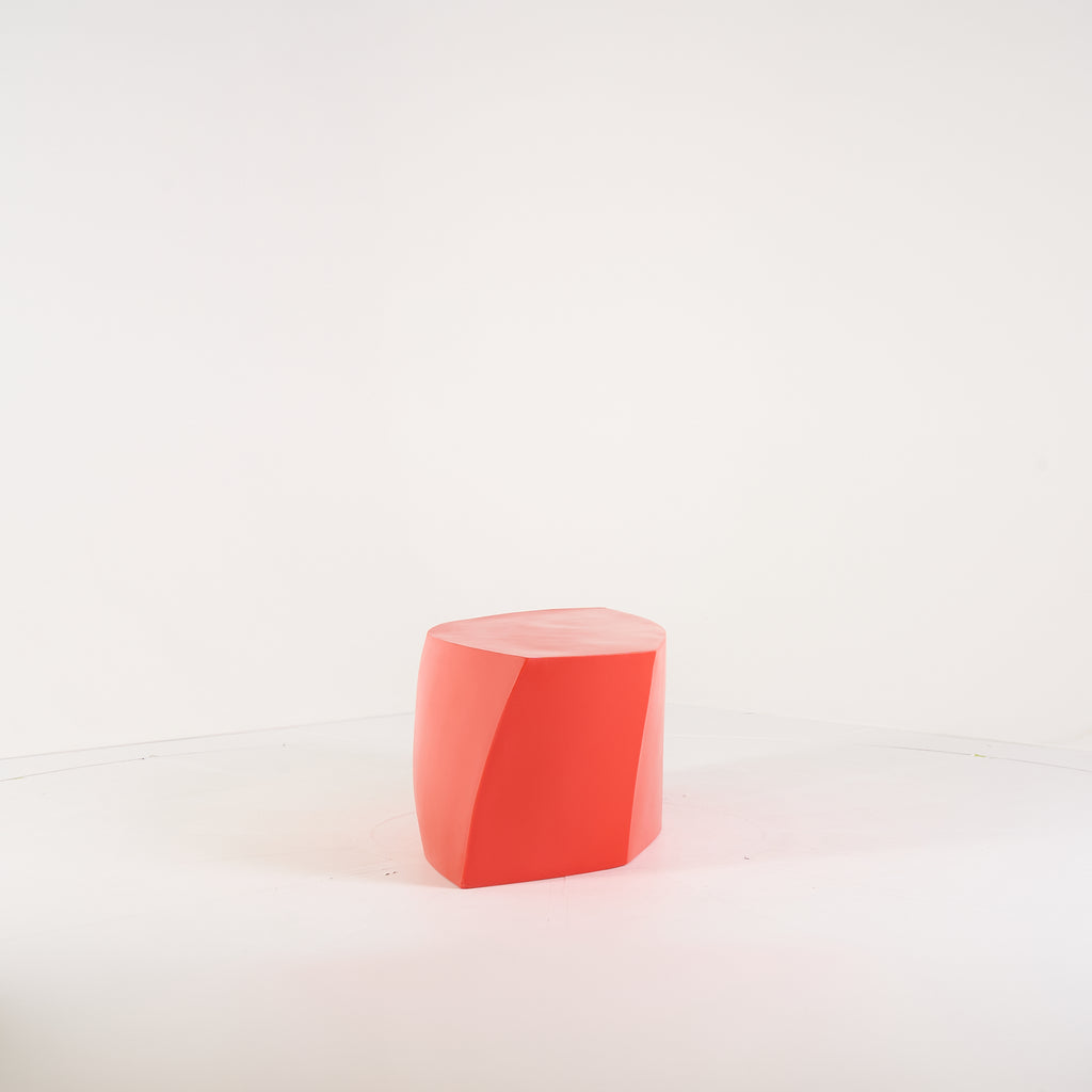 Gehry Bench by Heller in Red | Well Loved – Fair | Shop Now | MO-HLR-1018_02-1387-Hero Image-6