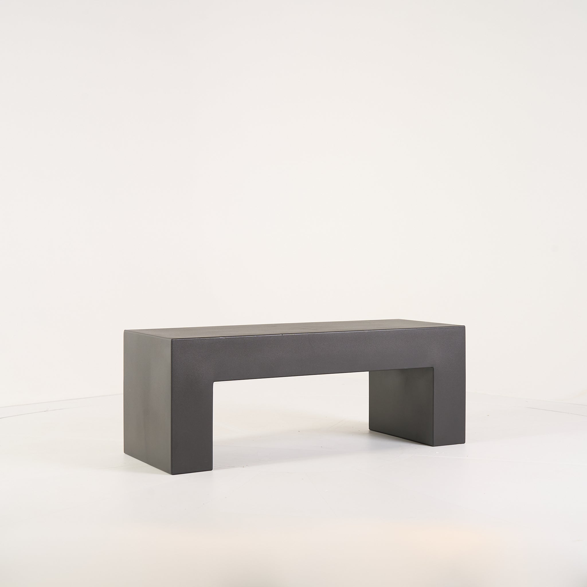 Vignelli Bench by Heller in Small 48" / Dark Grey | Gently Used – Good | Shop Now | MO-HLR-1035_12-1353-Hero Image-7
