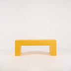 Vignelli Bench by Heller in Small / Yellow | Floor Sample – Very Good | Shop Now | MO-HLR-1035_08-1349-Hero Image-5