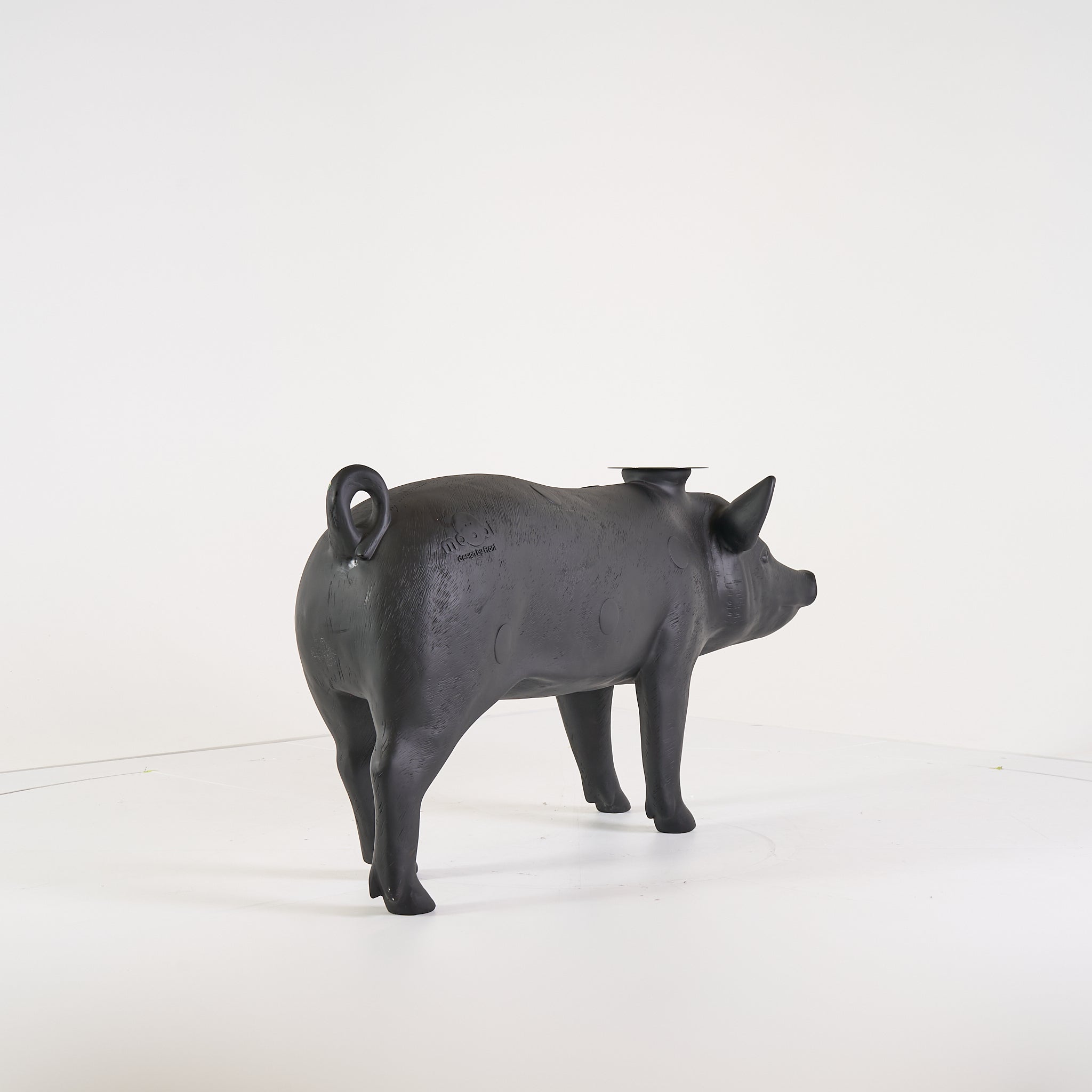 Pig Table (without tabletop) by Moooi in Black | Well Loved – Fair | Shop Now | MO-MOO-8718282340029-1434-Hero Image-4