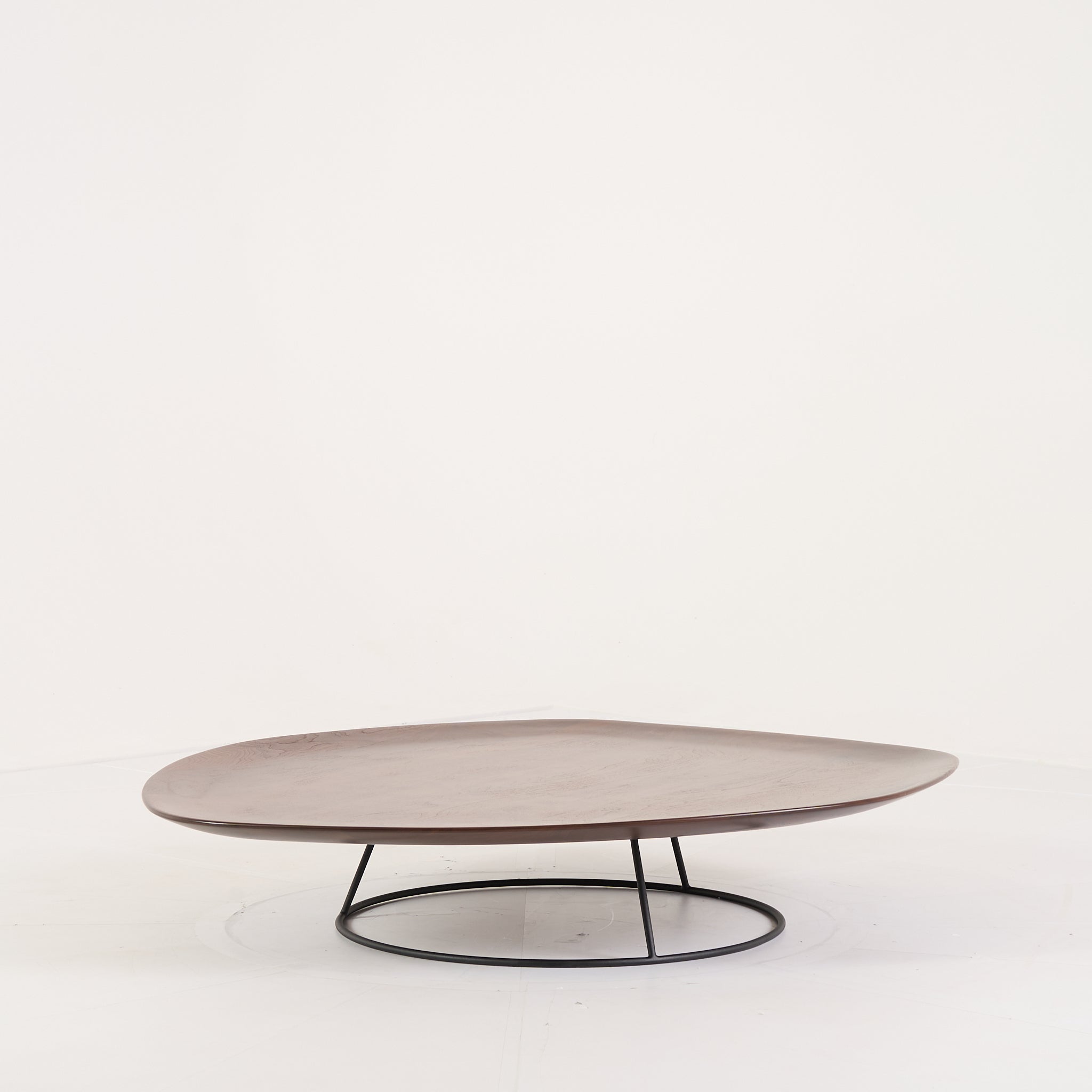 Pebble Low Table Large by Ligne Roset in Concave Top, Solid Wood | Floor Sample – Very Good | Shop Now | MO-LIR-19960050-1160-Hero Image-7