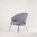 Let Chair by Fritz Hansen in Rewool 0658 / Chrome | Floor Sample – Very Good | Shop Now | MO-FHA-SH210-36-Hero Image-1