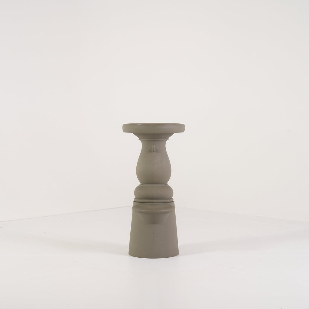 New Antiques Bar Stool by Moooi in Concrete Base | Well Loved – Fair | Shop Now | MO-MOO-MOSCFNA7_13-177-Hero Image-2