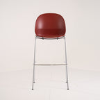 Recycle Barstool by Fritz Hansen in Dark Red / Chrome | Gently Used – Good | Shop Now | MO-FHA-N02_50-87-Hero Image-5