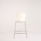 Nap Counter Stool by Fritz Hansen in Milk White / Chrome | Gently Used – Good | Shop Now | MO-FHA-KS58-75-Hero Image-2