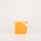 Gehry Left Twist Cube by Heller in Yellow | Well Loved – Fair | Shop Now | MO-HLR-1016_03-1399-Hero Image-5
