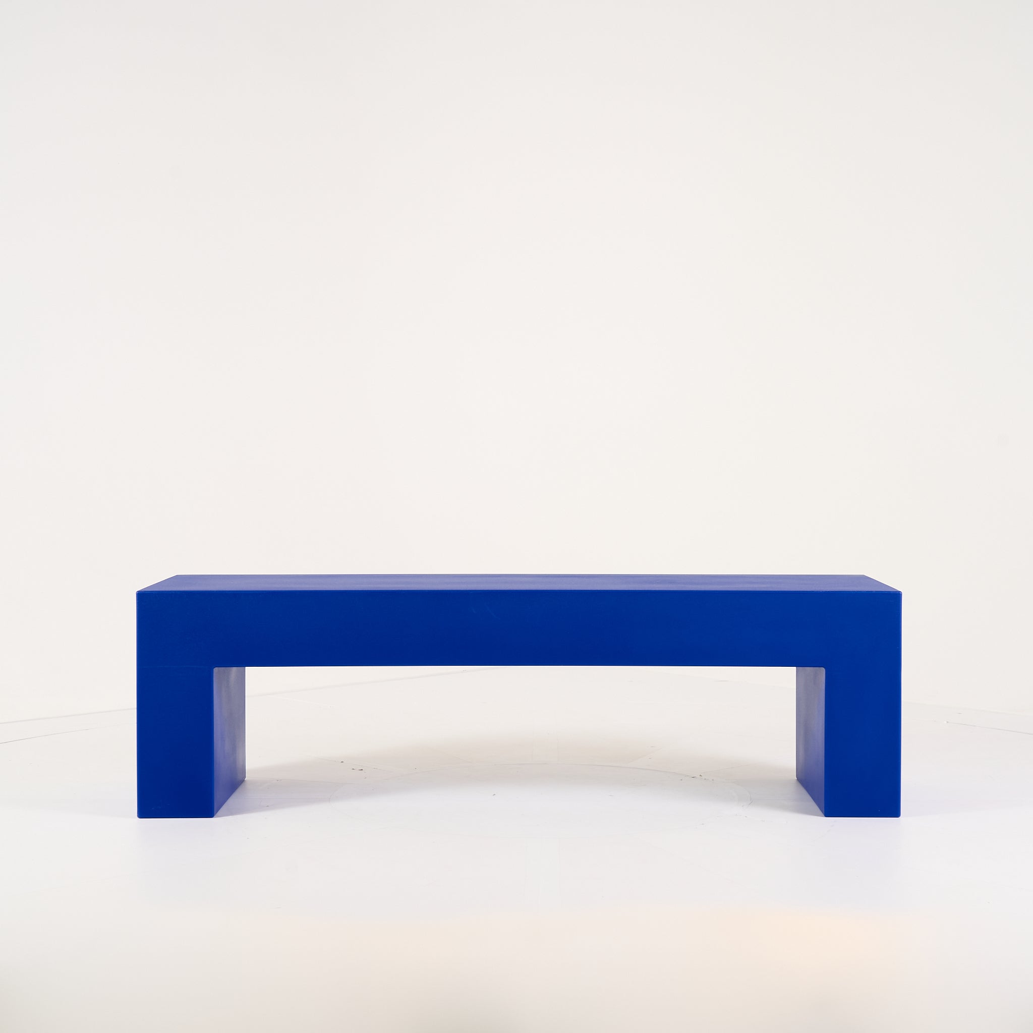 Vignelli Bench by Heller in Medium / Blue | Gently Used – Good | Shop Now | MO-HLR-1034_10-1359-Hero Image-2