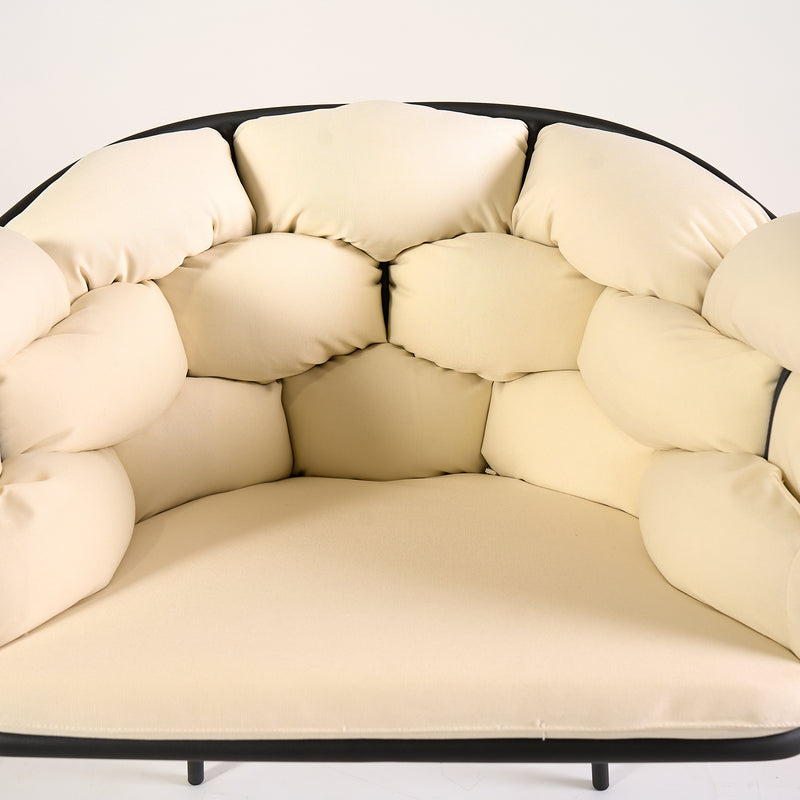 Serpentine Chair with Arms-Detail Image-2