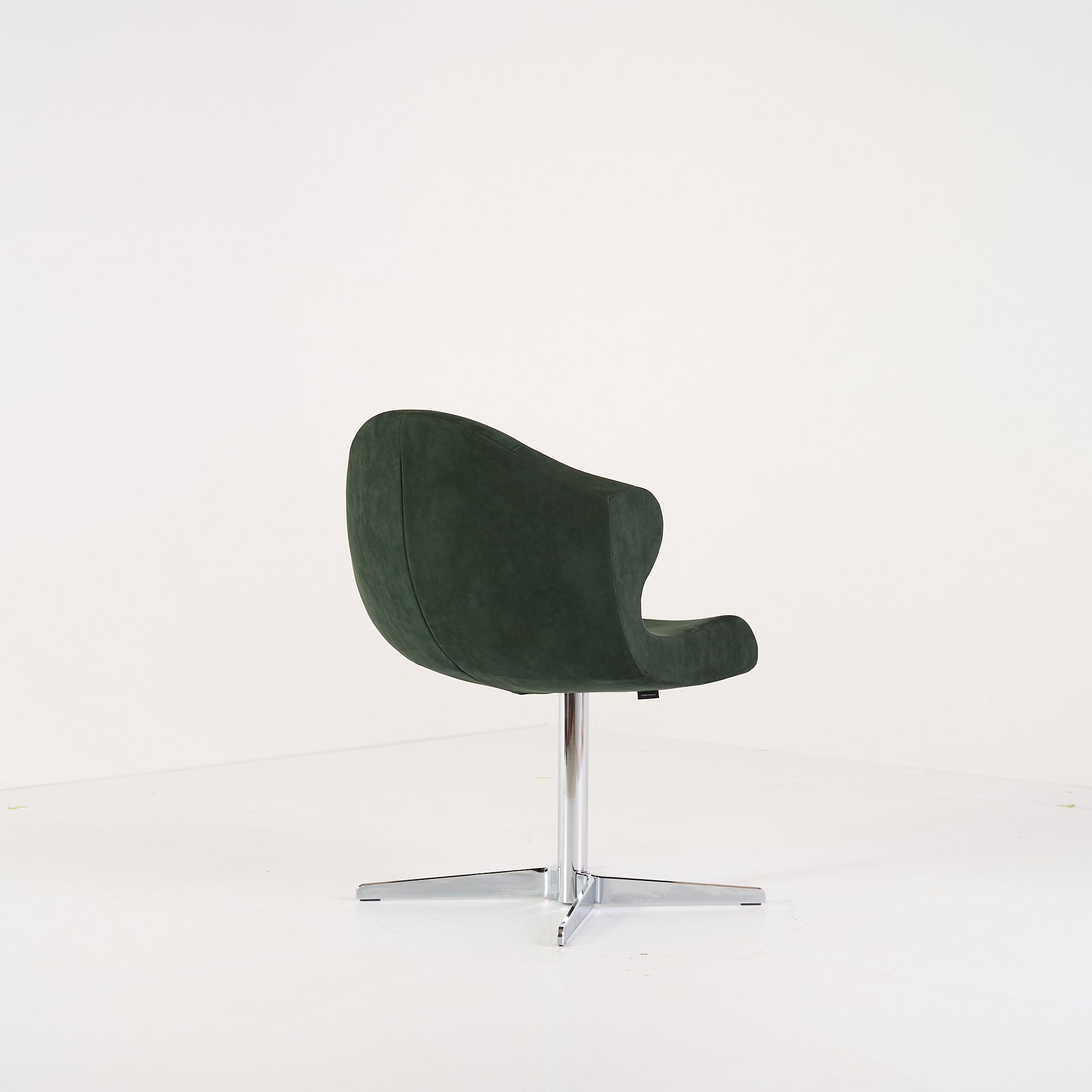 Alster Chair by Ligne Roset in Alcantara Malachite | Floor Sample – Very Good | Shop Now | MO-LIR-10260100-1213-Hero Image-1