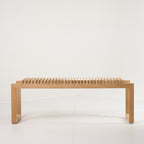 Cutter Bench by Fritz Hansen in Oak / Oak | Floor Sample – Very Good | Shop Now | MO-FHA-S1920400-102-Hero Image-1
