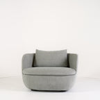 Bart Armchair Swivel by Moooi in Perla Fabric | Open Box – Excellent | Shop Now | MO-MOO-8718282747071-183-Hero Image-1