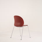 Recycle Chair by Fritz Hansen in Dark Red / Chrome | Gently Used – Good | Shop Now | MO-FHA-N02_10_Chair-89-Hero Image-1