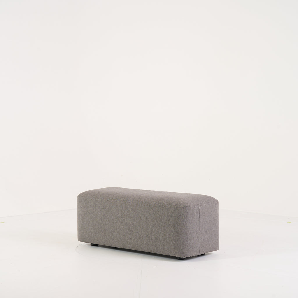 Confluences Footstool by Ligne Roset in Sunbrella Heritage Granit | Floor Sample – Very Good | Shop Now | MO-LIR-14124200-1202-Hero Image-7