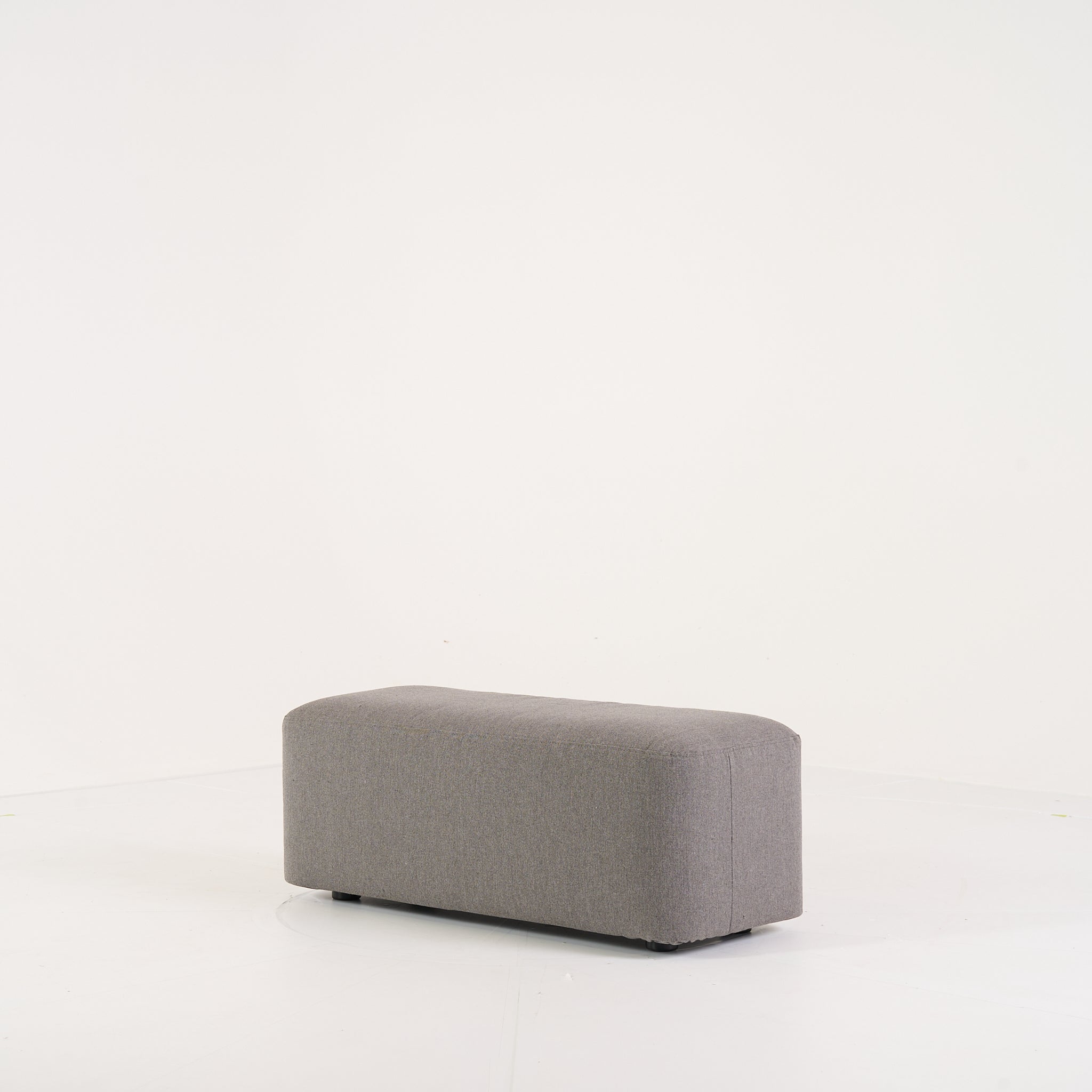 Confluences Footstool by Ligne Roset in Sunbrella Heritage Granit | Floor Sample – Very Good | Shop Now | MO-LIR-14124200-1202-Hero Image-7