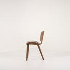 Nut Dining Chair by Moooi in Justo / Muse / Cinnamon | Open Box – Excellent | Shop Now | MO-MOO-8718282746166-151-Hero Image-3
