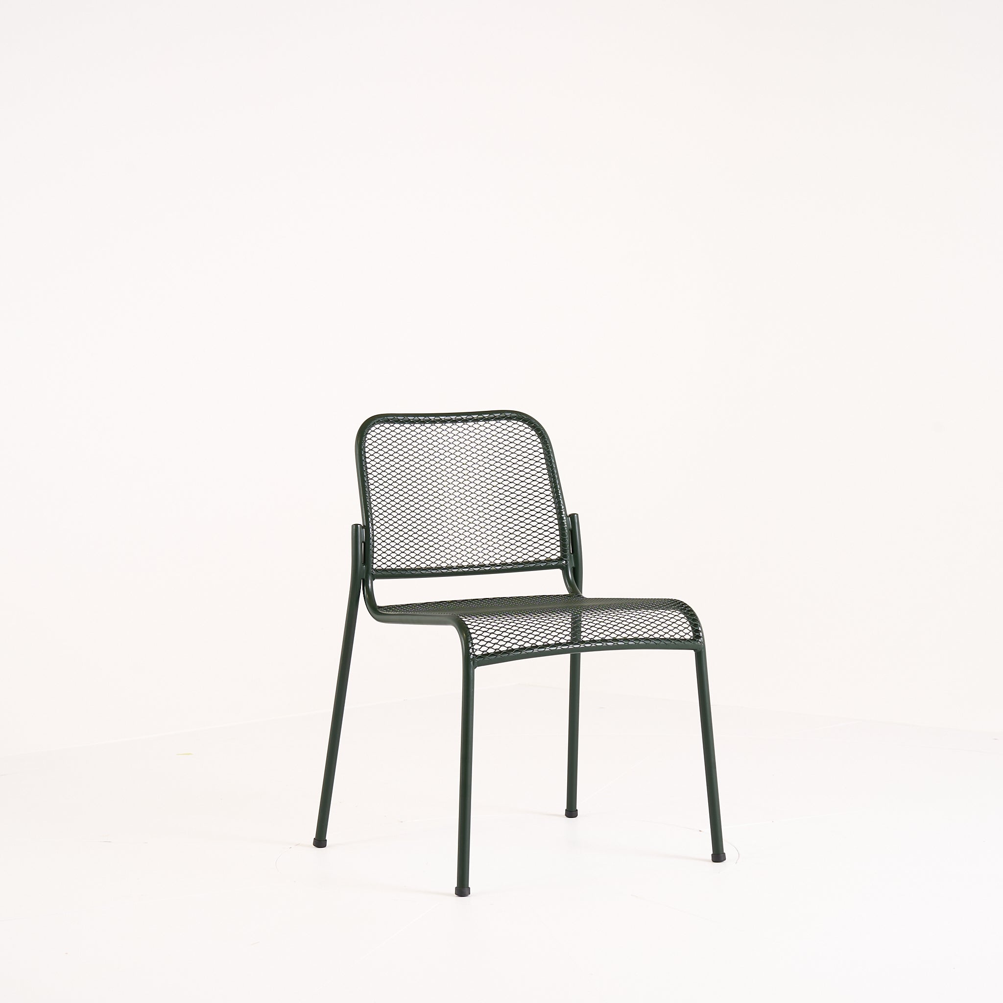 Mira Chair by Fritz Hansen in Steel/Hunter Green | Floor Sample – Very Good | Shop Now | MO-FHA-1395002-98-Hero Image-2