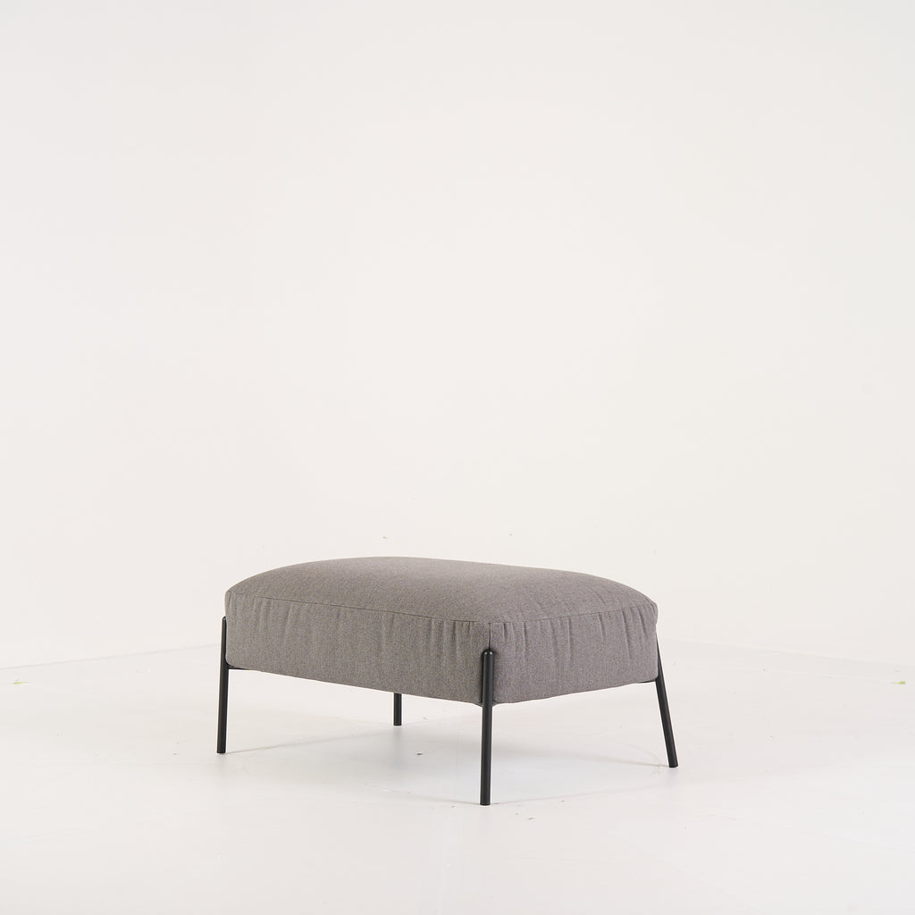 Pai Pai Ottoman by Ligne Roset in Sunbrella Heritage Granit | Project Piece – As-Is | Shop Now | MO-LIR-17600200-1227-Hero Image-4