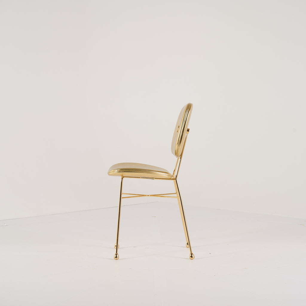 The Golden Chair by Moooi in The Golden Chair | Well Loved – Fair | Shop Now | MO-MOO-8718282340142-145-Hero Image-4