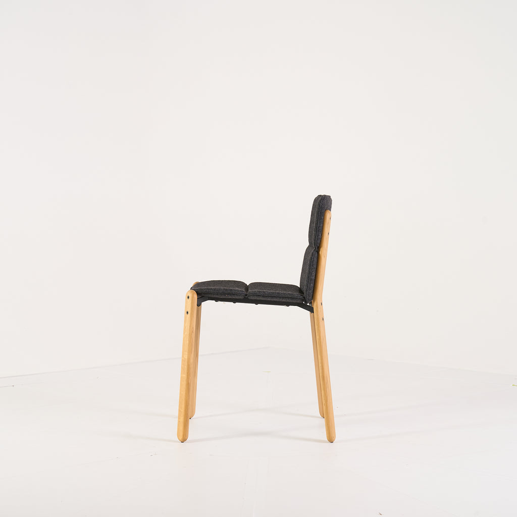 Paddock Chair by Ligne Roset in Feutre Anthracite | Floor Sample – Very Good | Shop Now | MO-LIR-10260880-1411-Hero Image-6
