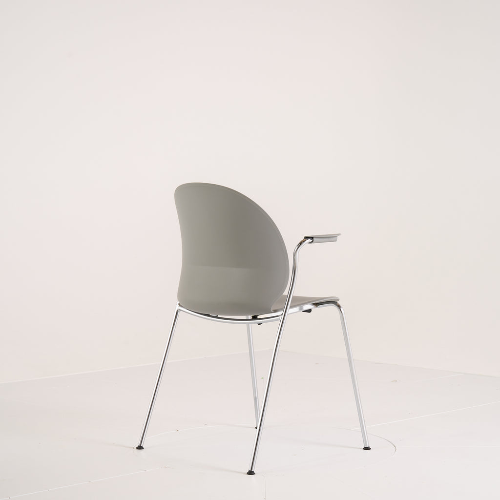 Recycle Armchair by Fritz Hansen in Grey / Chrome | Gently Used – Good | Shop Now | MO-FHA-N02_11_Chair-96-Hero Image-6