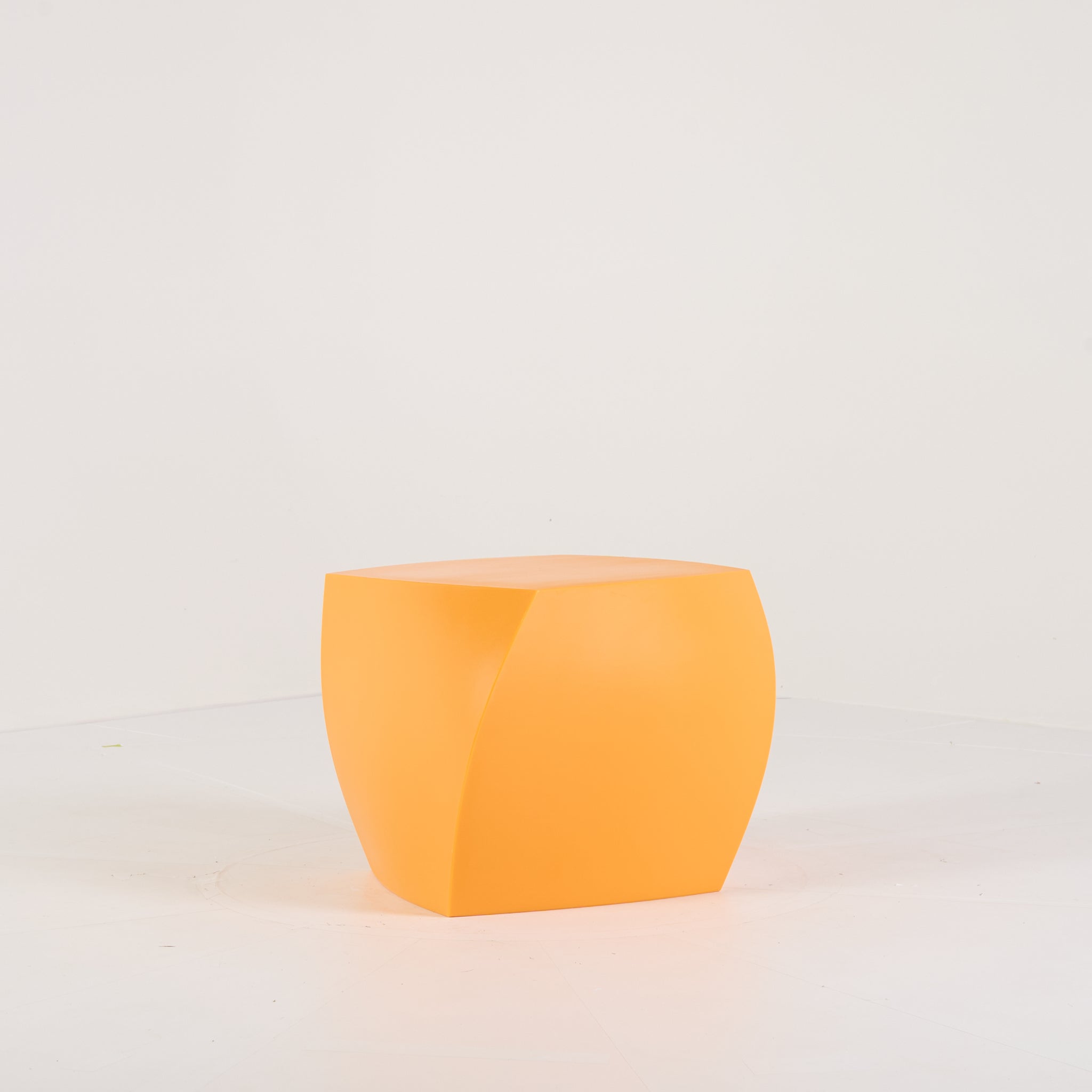Gehry Left Twist Cube by Heller in Yellow | Gently Used – Good | Shop Now | MO-HLR-1016_03-1400-Hero Image-4