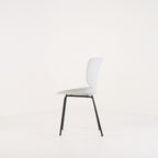 Hana Chair Un-Upholstered  by Moooi in Concrete Grey / Non-Stackable Black Legs | Project Piece – As-Is | Shop Now | MO-MOO-8718282380315-1444-Hero Image-6