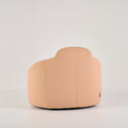 Pumpkin Swivel Armchair by Ligne Roset in High Back / Steelcut Trio / Saumon | Floor Sample – Very Good | Shop Now | MO-LIR-14110160-1215-Hero Image-8