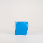 Gehry Left Twist Cube by Heller in Blue | Gently Used – Good | Shop Now | MO-HLR-1016_05-1395-Hero Image-4