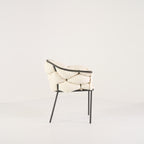 Serpentine Chair with Arms by Ligne Roset in Outdoor, Ecru Fabric | Gently Used – Good | Shop Now | MO-LIR-10262095-1168-Hero Image-2