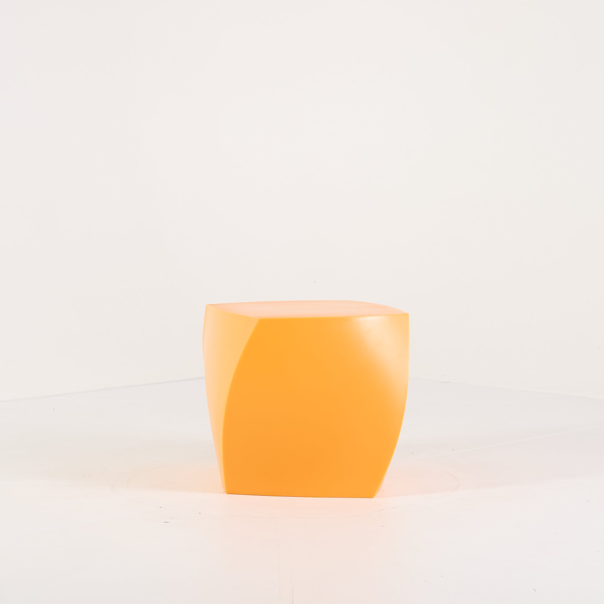 Gehry Left Twist Cube by Heller in Yellow | Gently Used – Good | Shop Now | MO-HLR-1016_03-1392-Hero Image-5